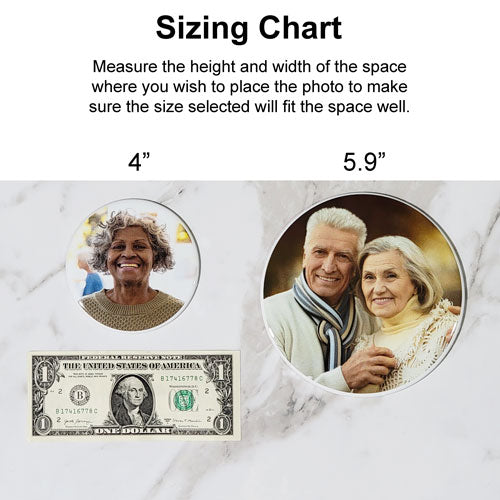 Round Pictures for Headstones