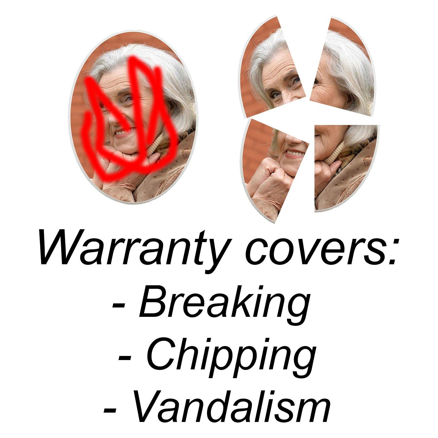 20-Year Comprehensive Warranty - Under $200 - MemorialPics LLC (PhotosForHeadstones.com)